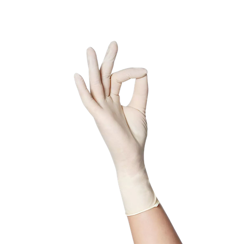Latexhandschuhe weiß puderfrei ECO-PLUS