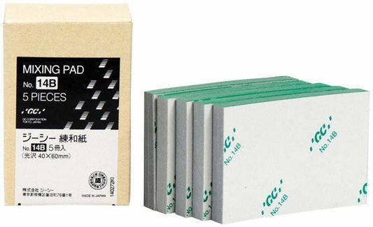 Image of Anmischblöcke (weiß) 4 x 6 cm , 5 Stück à 14 Blatt