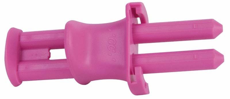 FujiCEM 2 Dispenser in pinker Farbe für dentalen Zementauftrag.
