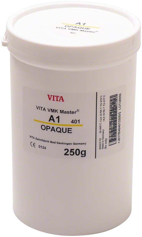 VITA VMK Master Opaque 250g, A1, in weißer Verpackung.