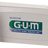 GUM TRAV-LER Interdentalbürsten 36er Box mit Verpackung in Blau und Weiß.