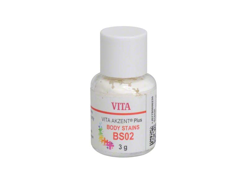 VITA AKZENT® Plus BODY STAINS Pulver BS02 in weißer Flasche, 3g.