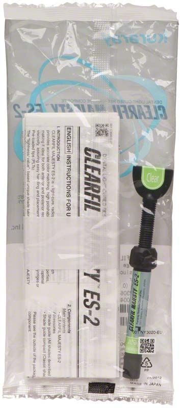 Klarfil Majesty ES-2 Spritze in Originalverpackung mit Beipackzettel.