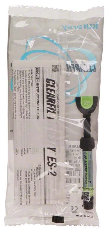 Transparente Spritze Clearfil Majesty ES-2 Gray in Originalverpackung