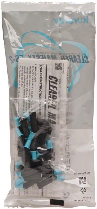 Kunststoffverpackung mit Clearfil Majesty ES-2 PLT C2 und Gebrauchsanweisung.