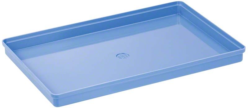 Blaues Novotray Oberteil für zahnmedizinische Instrumentenorganisation.