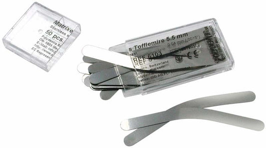 Image of Tofflemire Matrizen 5,5mm 0,04mm 50er