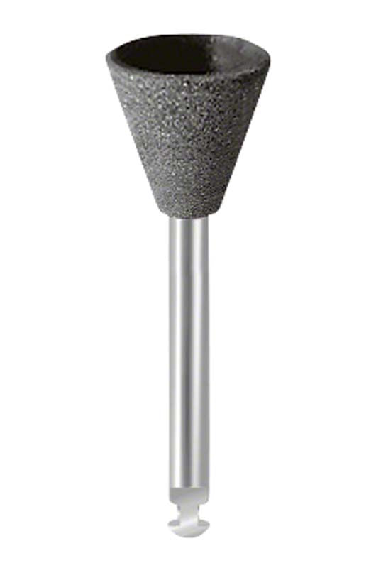 Grauer EVEFLEX Polierer grob AF5W auf weißem Hintergrund.