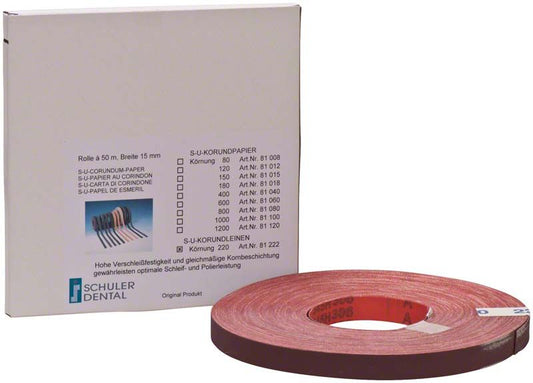 Image of S-U-Korundpapier Korund-Leinen, Körnung 220
