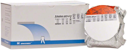 Image of Erkoloc-pro green 50 Stück - 4,00mm x Ø 120mm