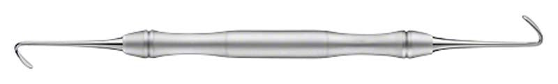 Sinus-Lift Elevator LiquidSteel® mit einfachem Winkel, Figur 4, in Edelstahl.