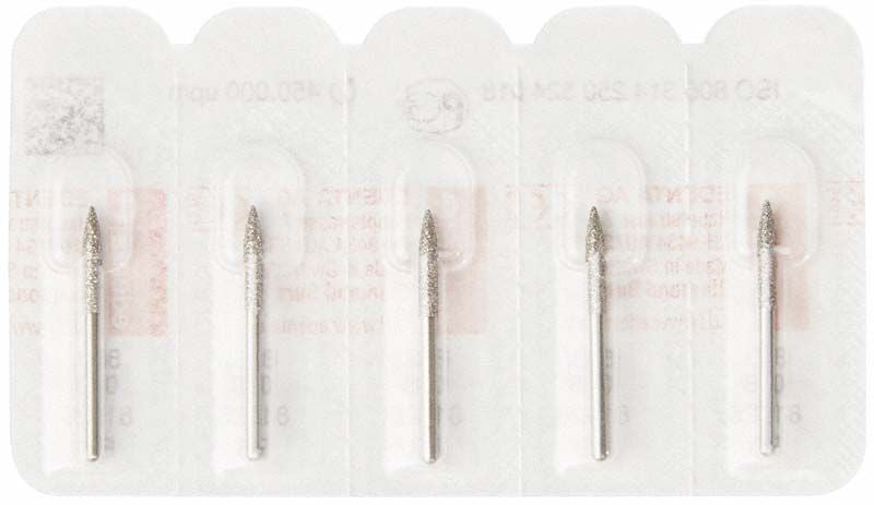 Diamant FG 863 018 Dentalbohrer in Einzelverpackung.