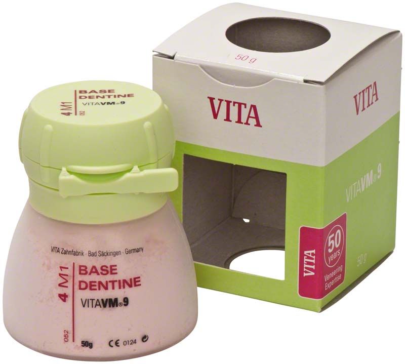 VM9 3D Base Dentin 50g 4M1 mit Verpackung.