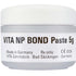 VITA NP BOND Paste 5g in weißem Kunststoffbehälter mit Etikett.