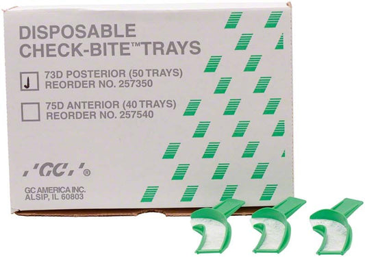 Image of COE® Einweglöffel - Check-Bite Triple Function Trays , #73D Seitenzähne