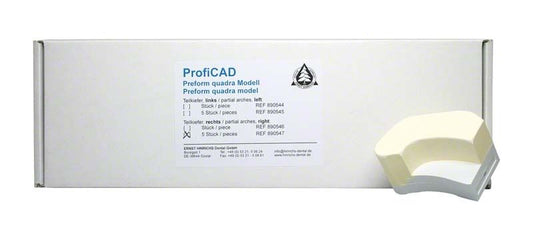 Image of ProfiCAD Preform quadra Modelle rechts - 5 Stück
