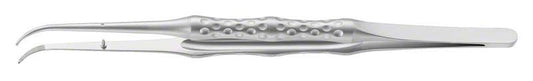 Image of ERGOPERIO Mikro-Pinzette chirurgisch , gebogen - 17,5cm