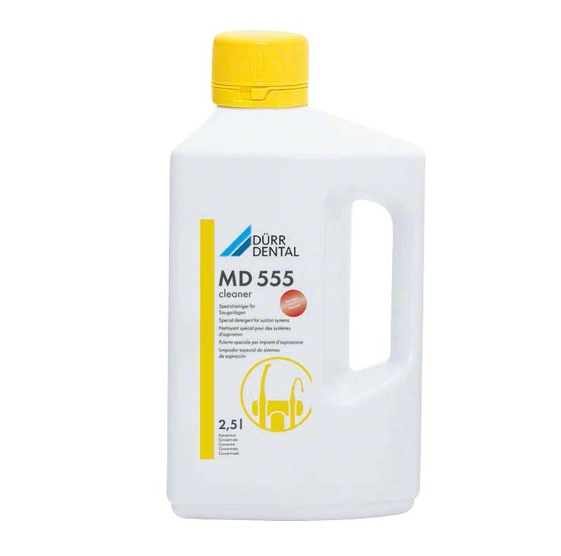 MD 555 Spezialreiniger 2,5 Liter Flasche von Dürr Dental.