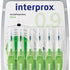 Interprox® Blister micro grün, Interdentalbürsten in Verpackung.