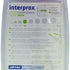 Interprox® Blister micro grün Rückseite mit Produktspezifikationen und Anwendungsanleitung.