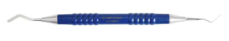 Heidemann-Spatel Figur 1 mit blauem PPSU-Griff, 11mm/2,5mm.