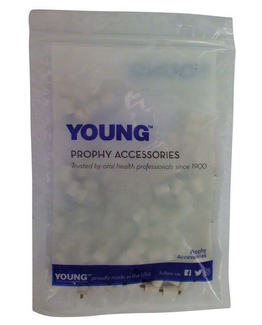 Verpackung von Prophypolierer-Zubehör mit Markenname und Beschriftung.