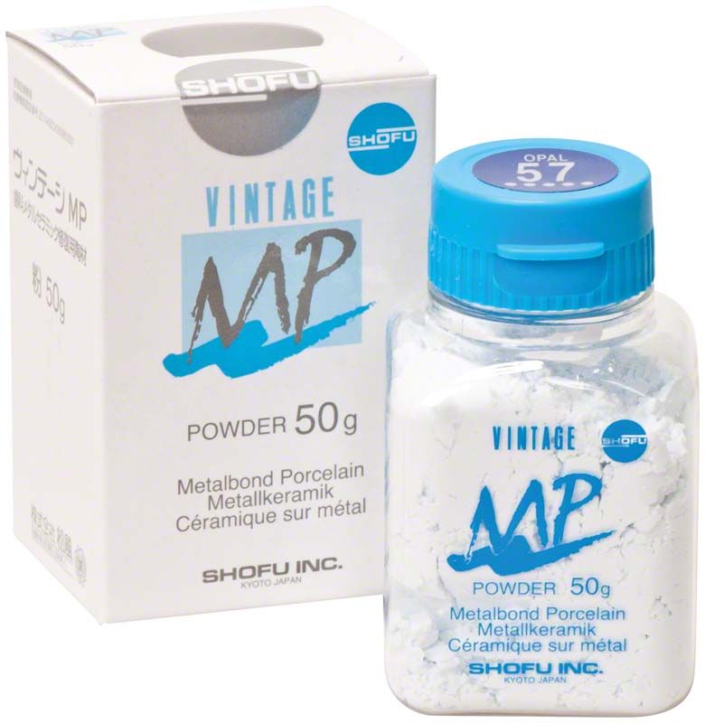 Verpackung und Flasche des VINTAGE MP Opal Schneide 50g - OPAL 57.