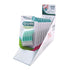 GUM® SOFT-PICKS® ADVANCED Display mit mehreren Interdentalbürsten-Packungen.