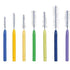 EKULF Interdentalbürsten ph Professional sortiert in verschiedenen Farben.