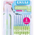 EKULF Interdentalbürsten ph Professional grün, 0,7mm, konisch in Verpackung.