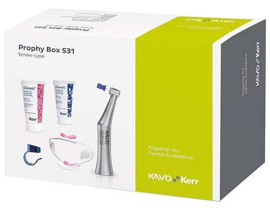 KaVo Kerr Prophy Box SMARTmatic S31 mit Handstück und Zubehör.