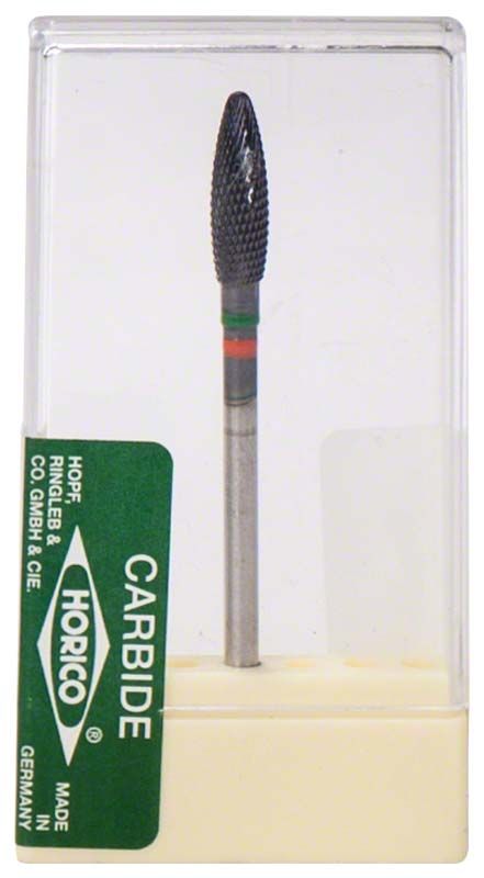 Hartmetallfräser S277 NE 040 mit glatter schwarzer Oberfläche in Verpackung.