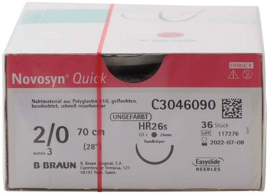 Image of Novosyn® QUICK 2/0 HR26s - 0,70m