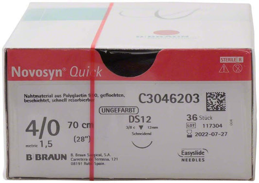 Image of Novosyn® QUICK 4/0 DS12 - 0,70m
