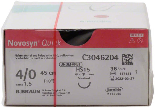 Image of Novosyn® QUICK 4/0 HS15 - 0,70m