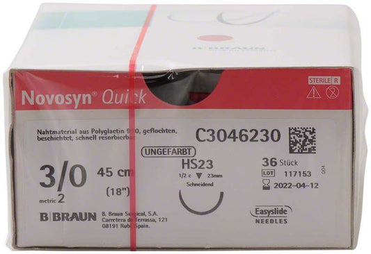 Image of Novosyn® QUICK 3/0 HS23 - 0,45m