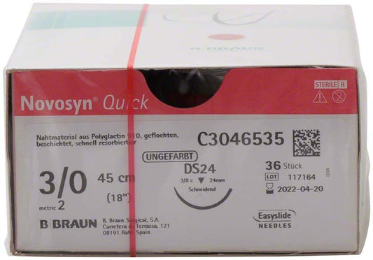 Image of Novosyn® QUICK 3/0 DS24 - 0,45m