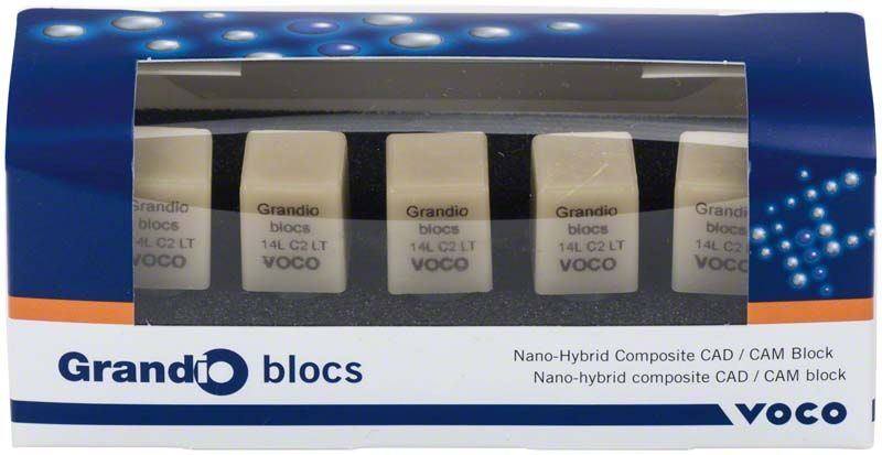 Verpackung von Grandio blocs LT Gr. 14L C2, CAD/CAM-Block.