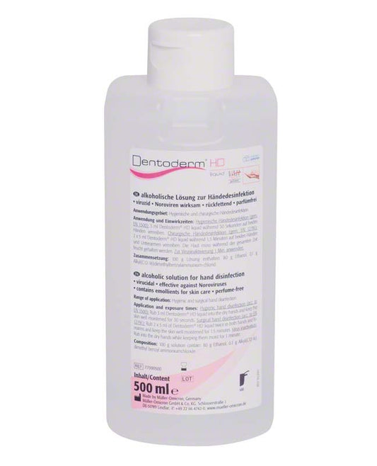 Image of Dentoderm® HD liquid Eurospenderflasche 0,5 Liter
