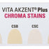 Image of VITA AKZENT® Plus CHROMA STAINS Farbmuster