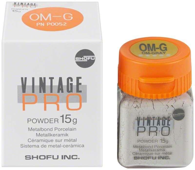 Vintage PRO Pulver Opaque 15g OM-G in Originalverpackung.