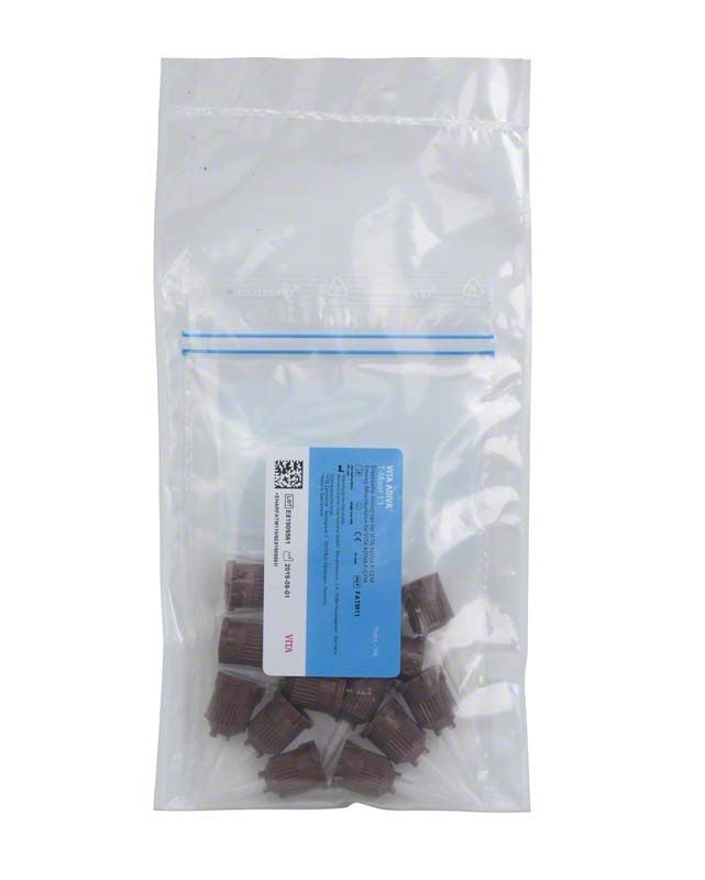 VITA ADIVA® T-Mixer 1:1 Mischkanülen in transparenter Verpackung.