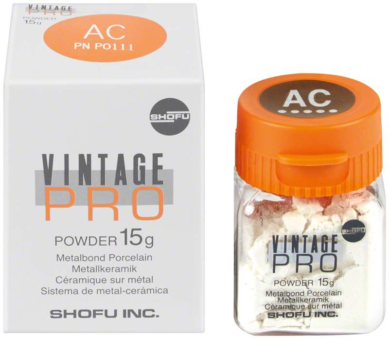 Vintage PRO Cervical 15g Keramikpulver in Originalverpackung