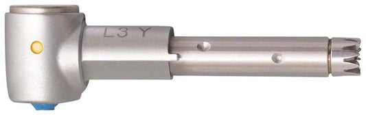 INTRA™ Kopf Typ L3Y in seitlicher Ansicht mit silbernem Finish.