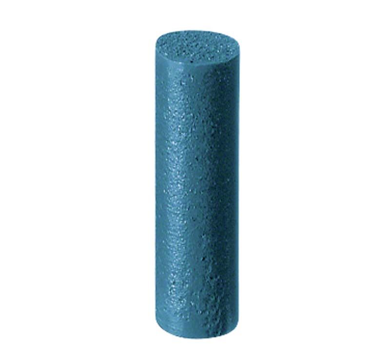 Blauer Eveflex Technik 560 Schleifstift, zylindrische Form.