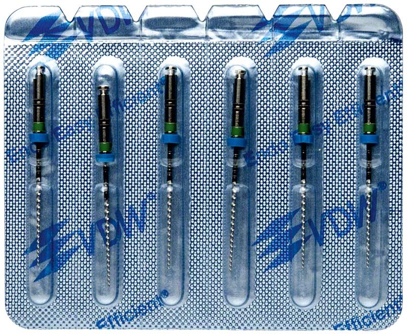 FlexMaster 25mm Gr. 35/.04 Feilen in Blisterverpackung.