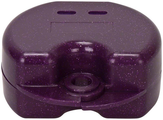 Image of Spangendose metallic glitter violett