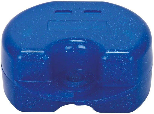 Image of Spangendose metallic glitter blau