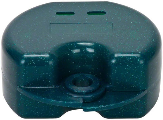 Image of Spangendose metallic glitter grün