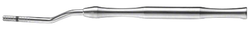 Bajonettförmiger OSTEOTOM Knochenspreizer aus Metall, Ø 4,8mm.